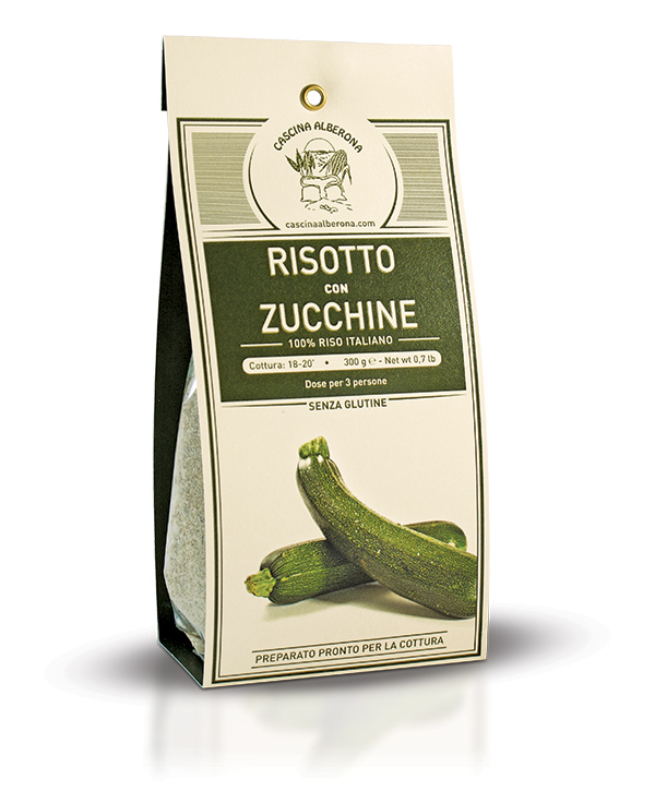Risotto con Zucchine - Senza Glutine