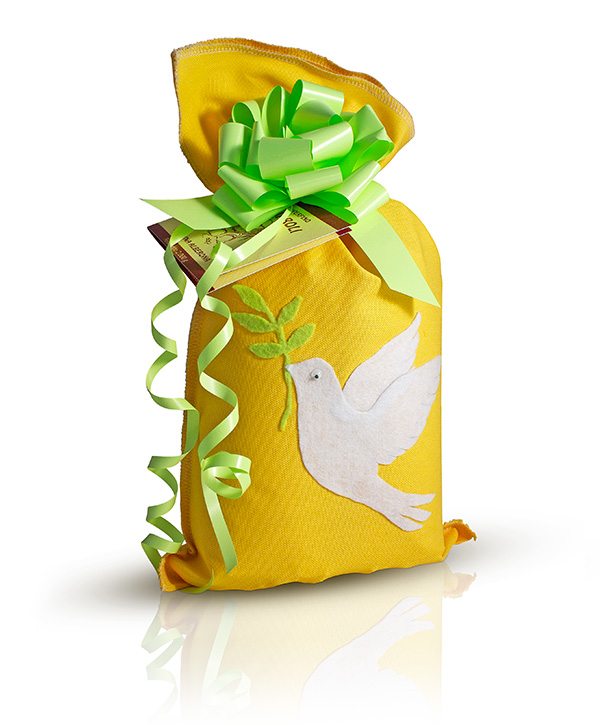 Gift cotton at Easter themed of Carnaroli Rice 2 Kg