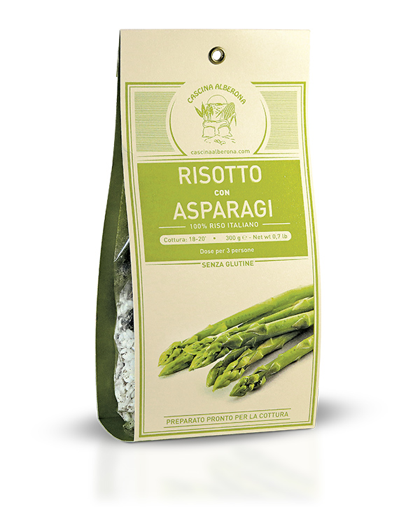 Risotto with Asparagus - Gluten free